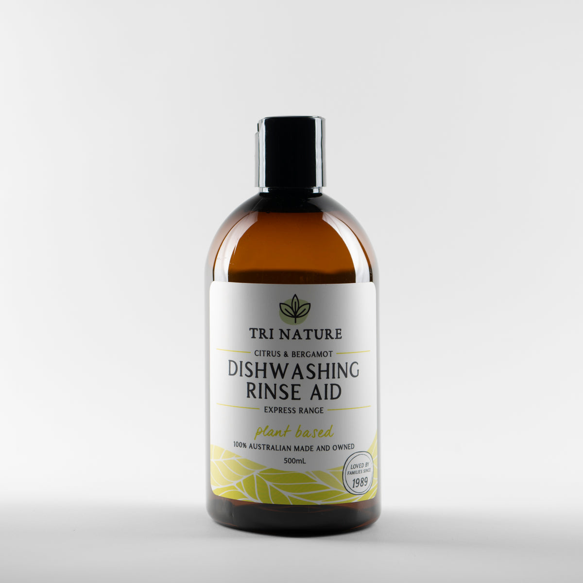 Tri Nature Dishwashing Rinse Aid Citrus and Bergamot 500ml, plant based, previous label