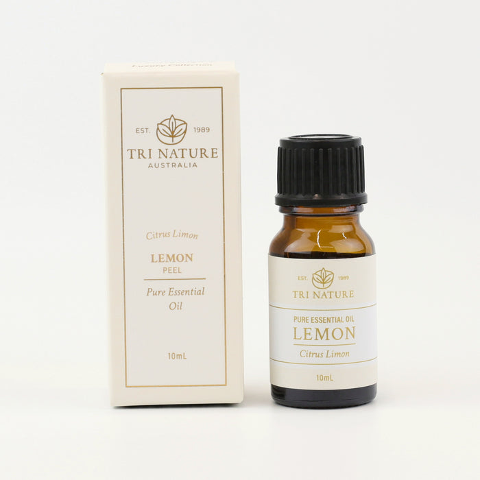 Tri Nature Lemon Pure Essential Oil 10mL bottle with gift box