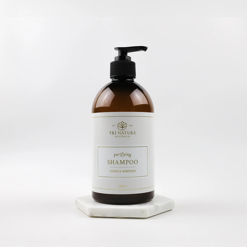 Purifying Shampoo - Lychee & Honeydew – Tri Nature