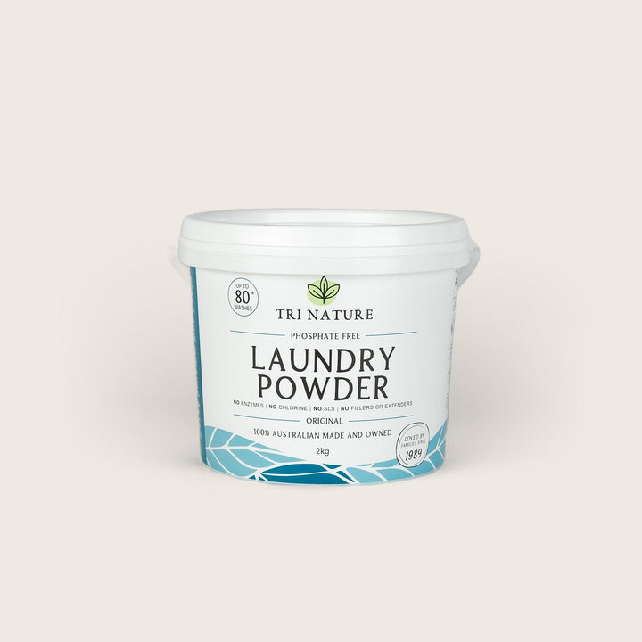 Empty Laundry Powder Bucket