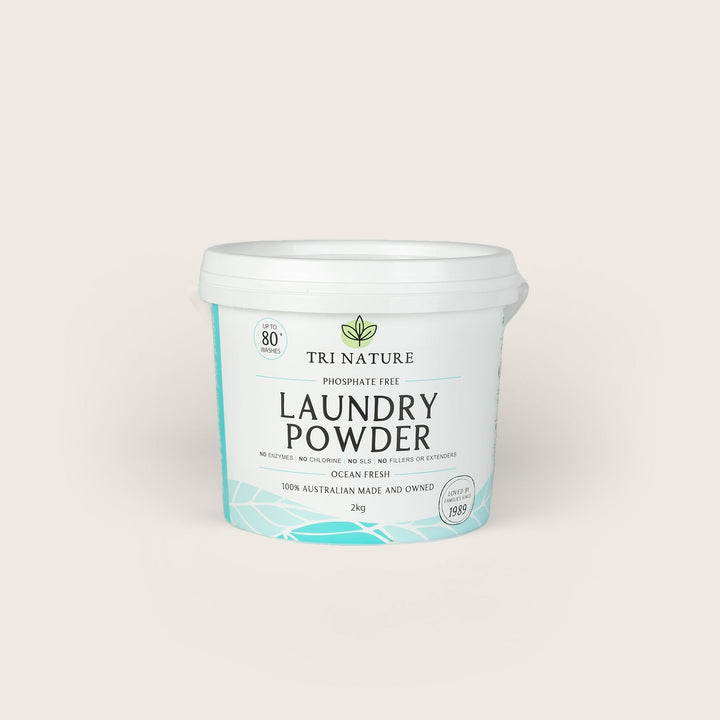 Empty Laundry Powder Bucket