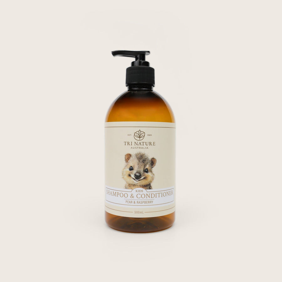 Kids 2 in 1 Shampoo and Conditioner, Pear and Raspberry