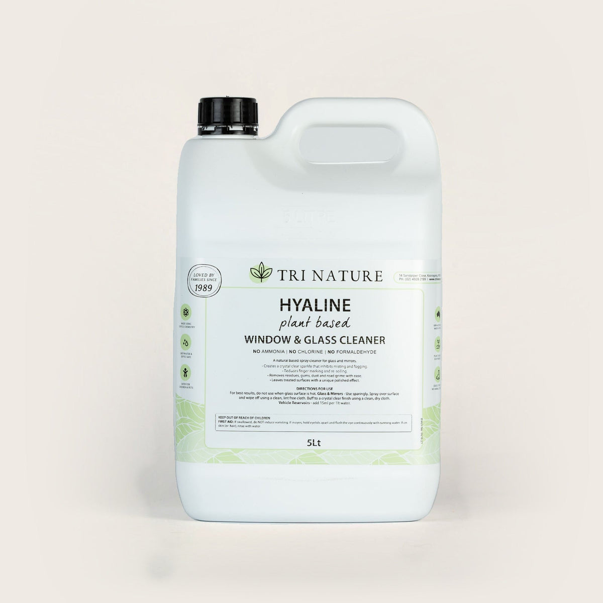 Glass Cleaner Concentrate Bulk