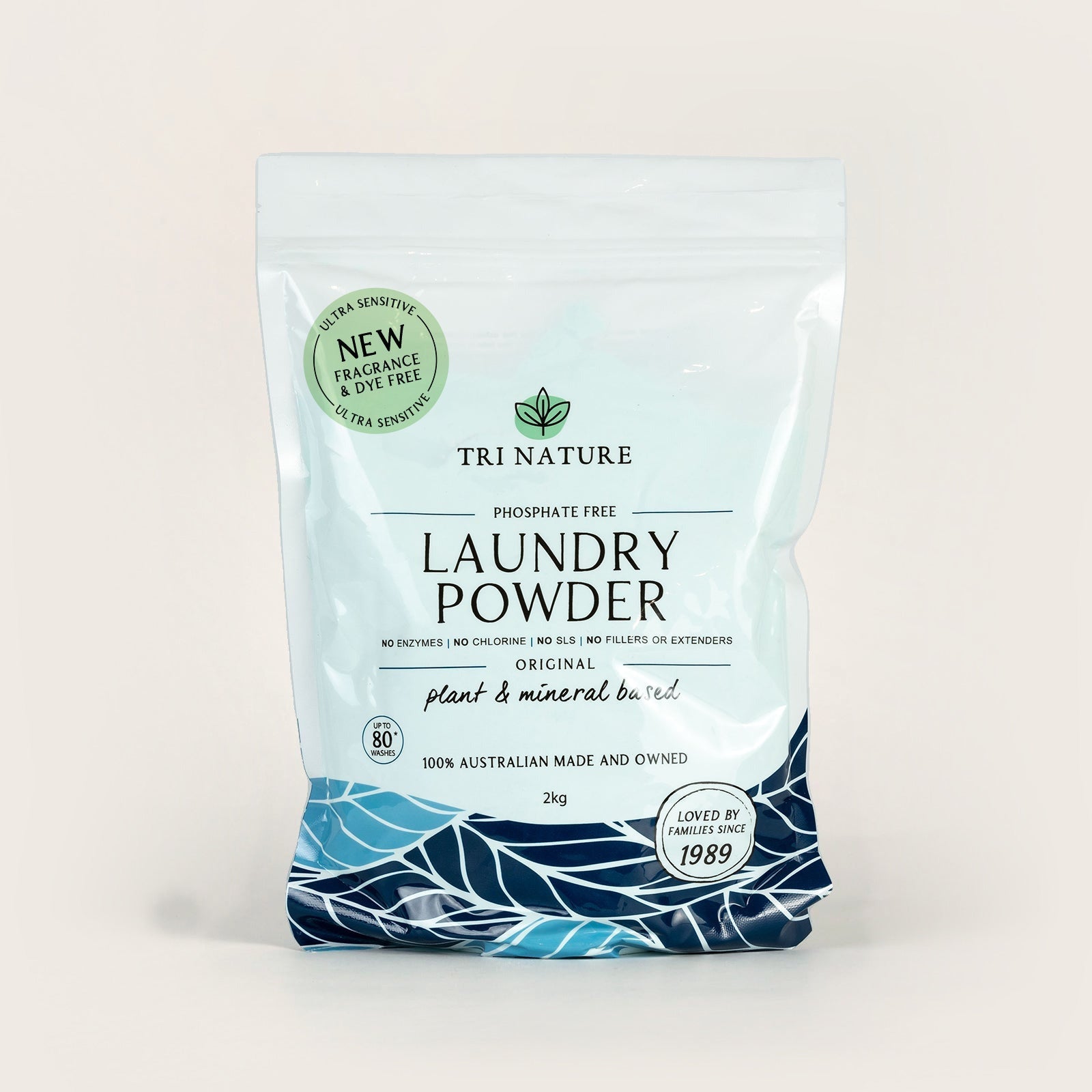 Fragrance & Dye Free Laundry Powder