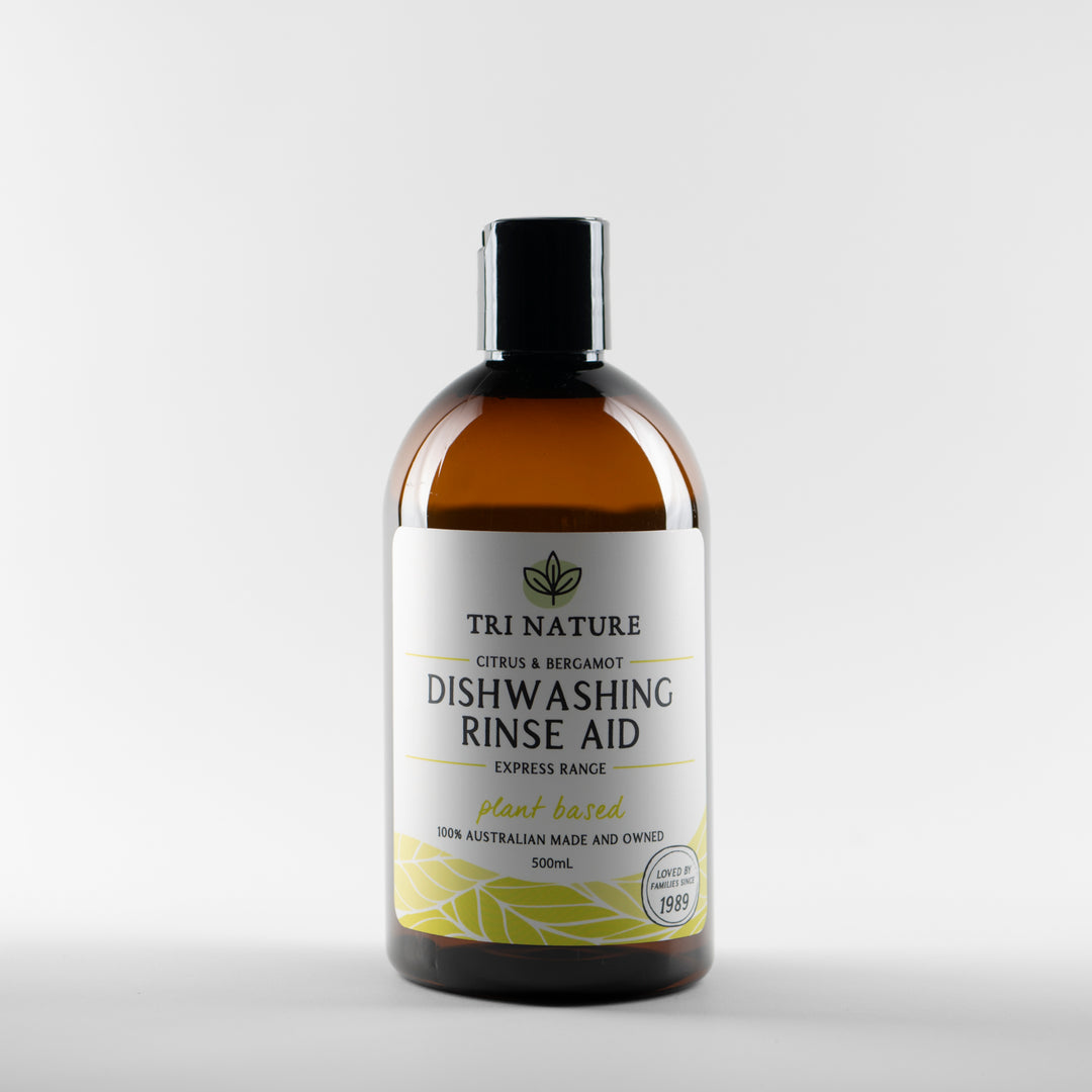 Tri Nature Dishwashing Rinse Aid Citrus and Bergamot 500ml, plant based, previous label