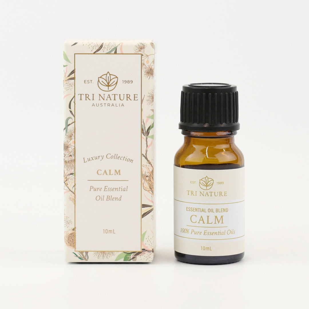Tri Nature Calm Essential Oil Blend 10mL bottle with gift box