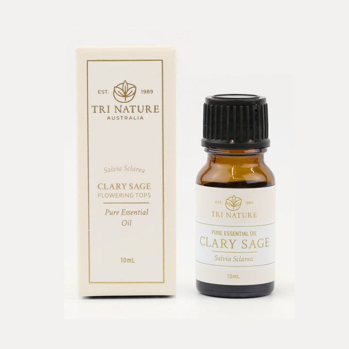 Tri Nature Clary Sage Pure Essential Oil 10mL bottle with gift box