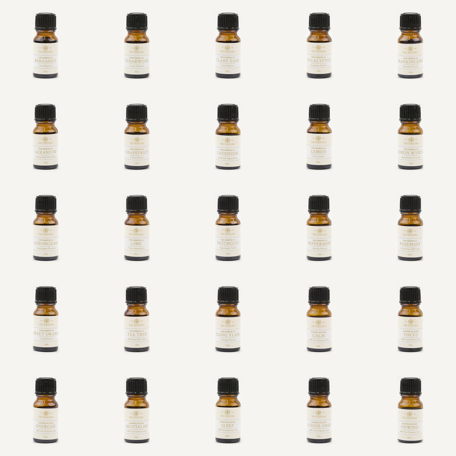 The Complete Tri Nature Essential Oil Collection
