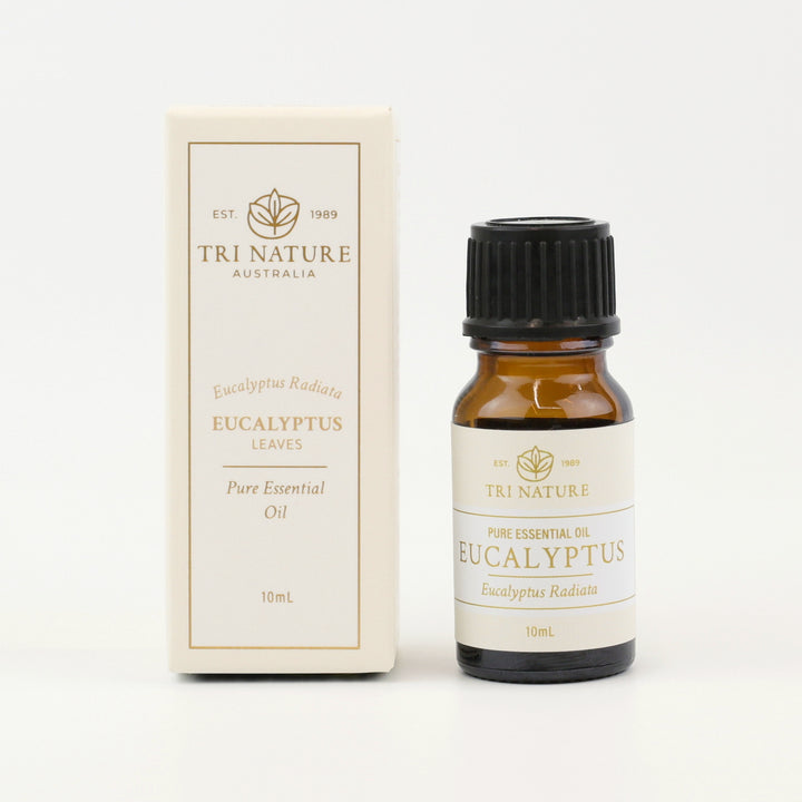 Tri Nature Eucalyptus Pure Essential Oil 10mL bottle with gift box