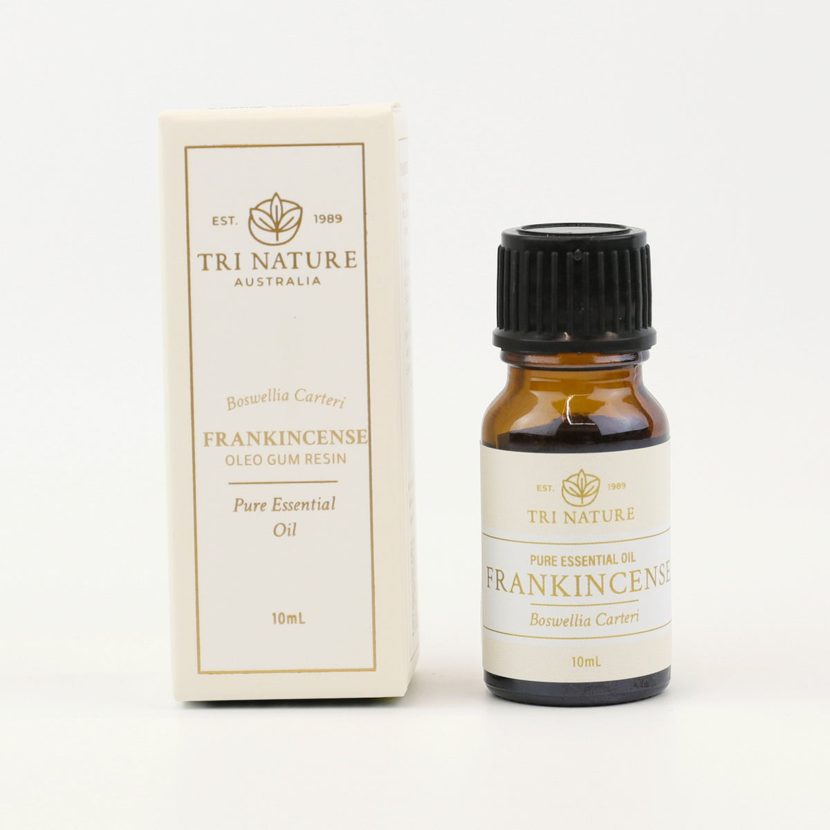 Tri Nature Frankincense Pure Essential Oil 10mL bottle with gift box
