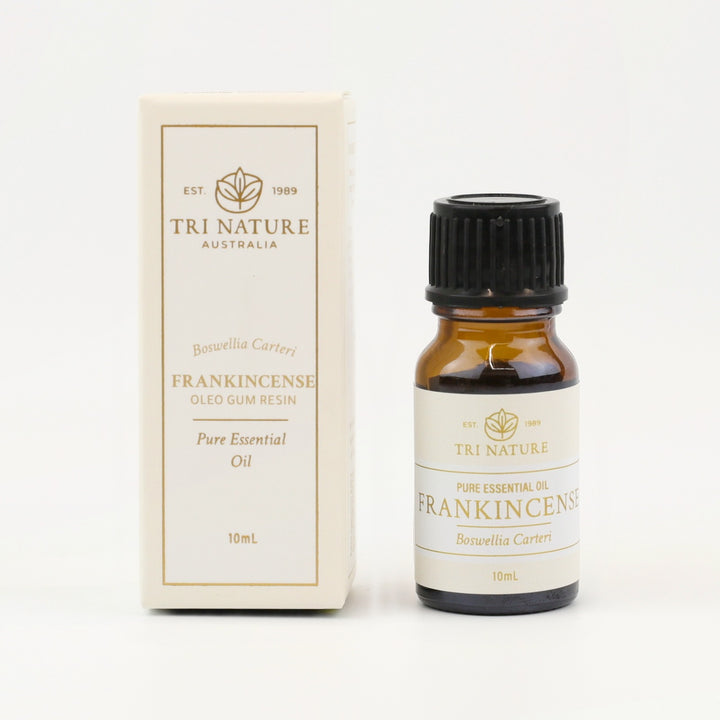 Tri Nature Frankincense Pure Essential Oil 10mL bottle with gift box