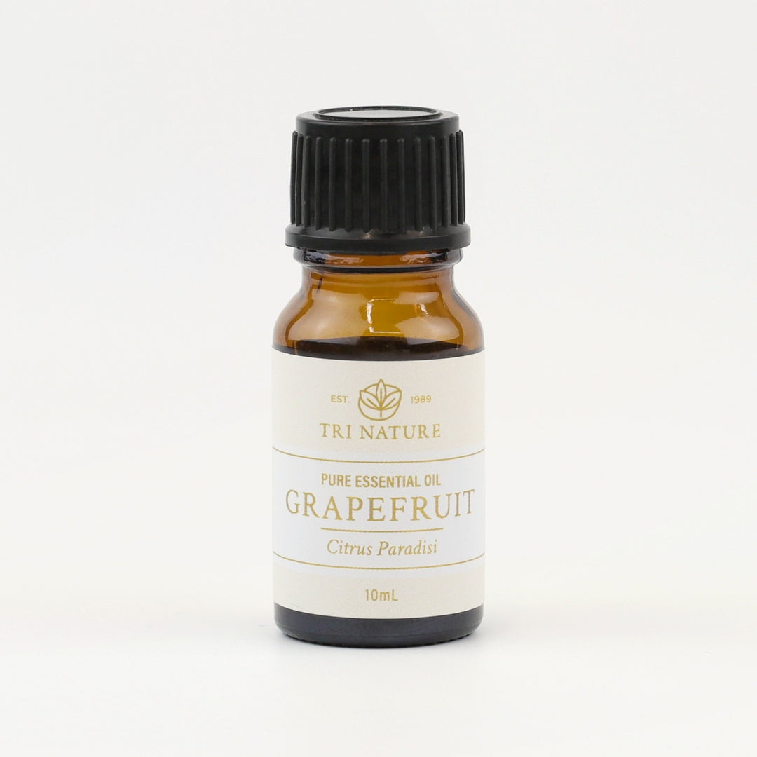 Tri Nature Grapefruit Pure Essential Oil 10mL amber glass bottle