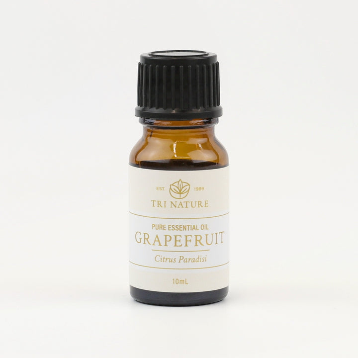 Tri Nature Grapefruit Pure Essential Oil 10mL amber glass bottle