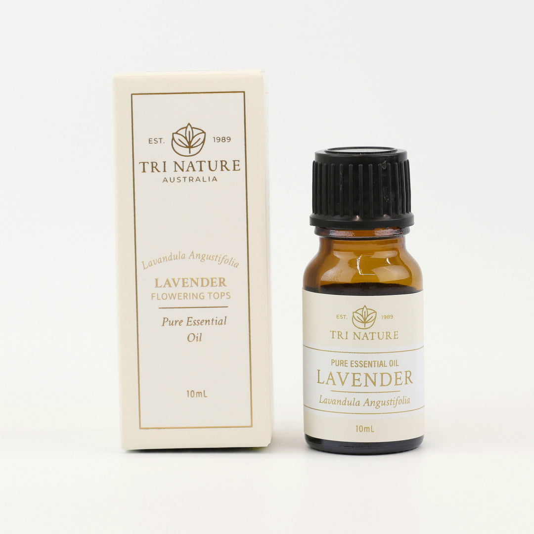 Tri Nature Lavender Pure Essential Oil 10mL bottle with gift box