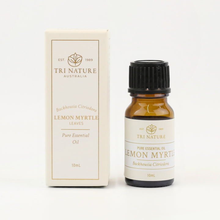 Tri Nature Lemon Myrtle Pure Essential Oil 10mL bottle with gift box