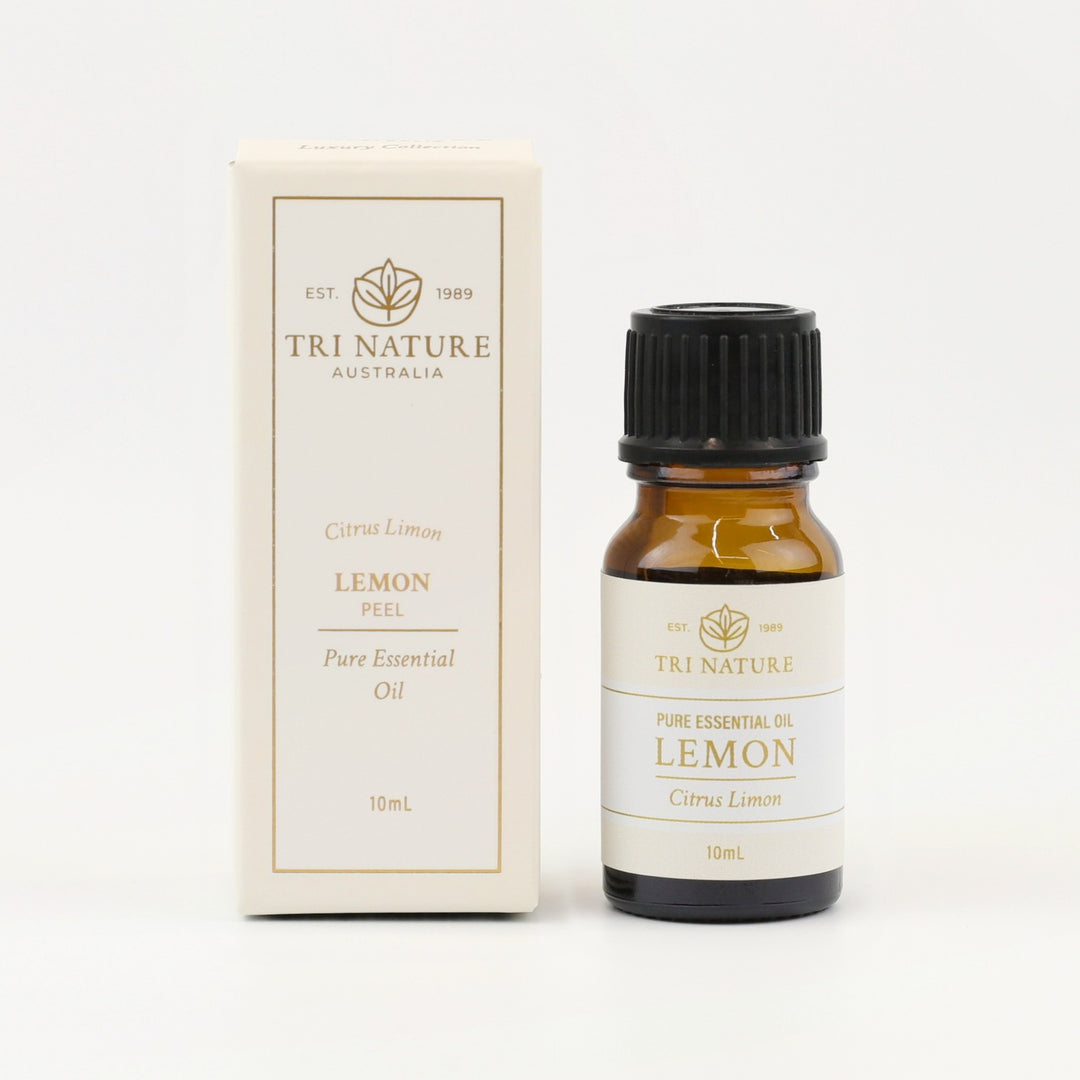 Tri Nature Lemon Pure Essential Oil 10mL bottle with gift box