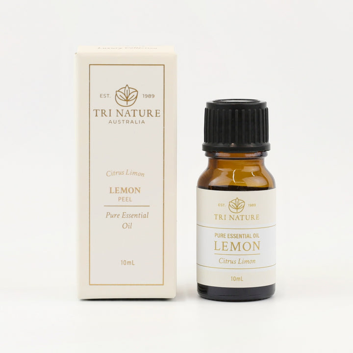 Tri Nature Lemon Pure Essential Oil 10mL bottle with gift box