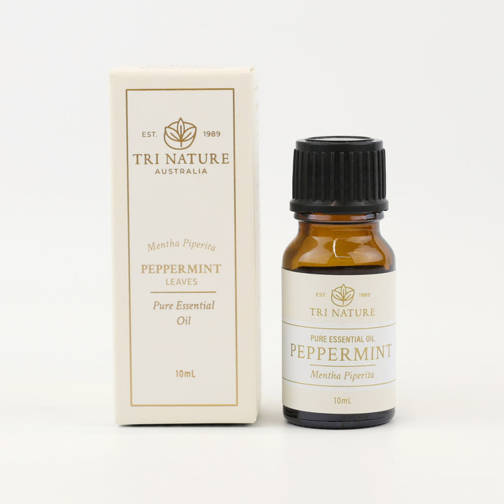 Tri Nature Peppermint Pure Essential Oil 10mL bottle with gift box