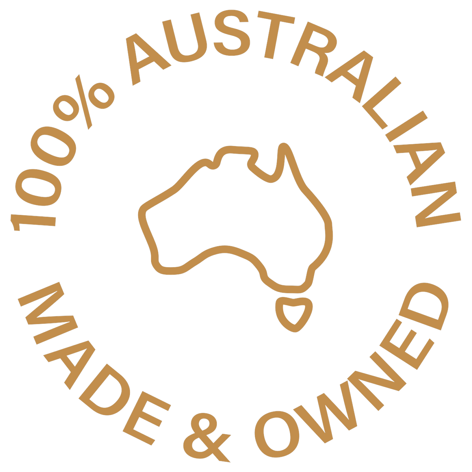 100% Australian made and owned