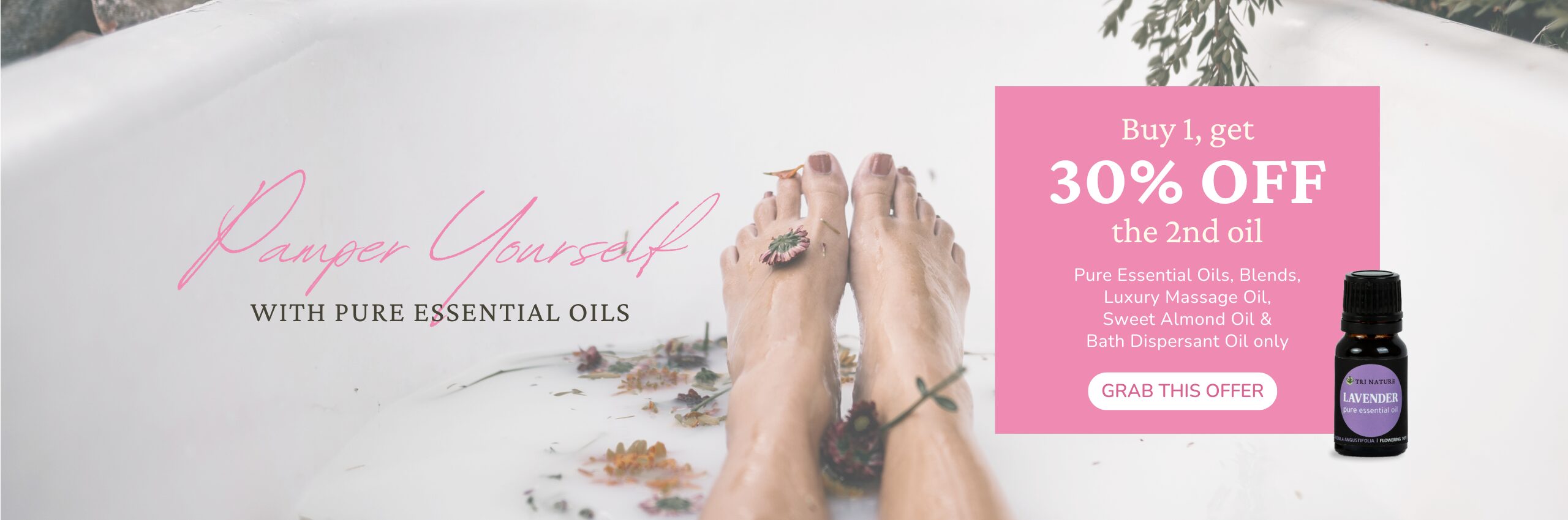 Valentine's Essential Oil Offer 30% Off